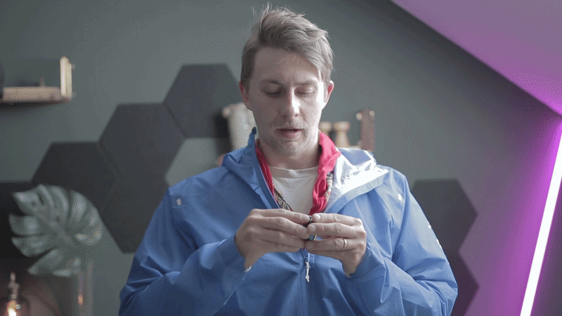 MagCover demonstration — attach LightPlus to sensitive fabrics using the magnetic cover
